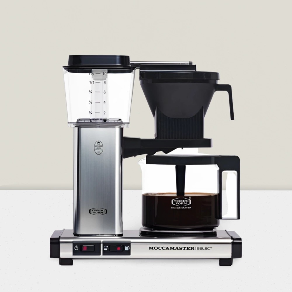 MOCCAMASTER KBG Select Polished Silver